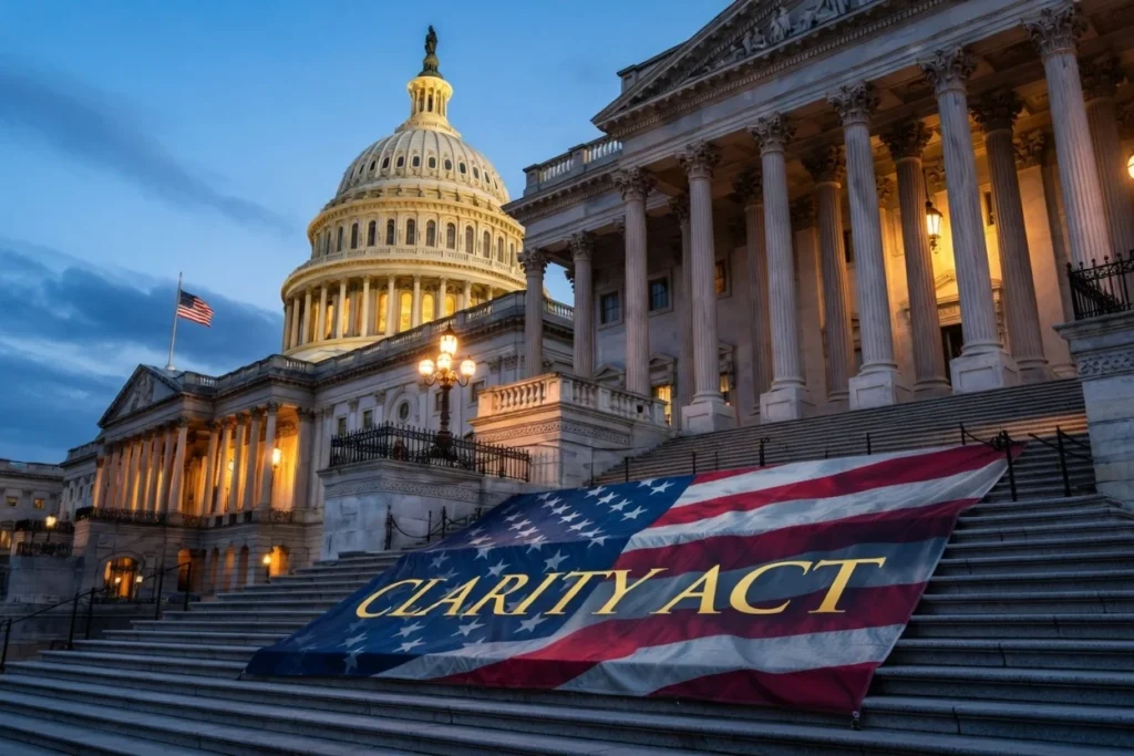 Senate Banking Panel Eyes Clarity Act Markup in May