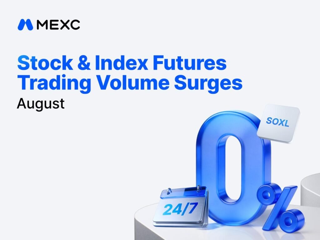 MEXC Stock Futures Trading Volume Rises 130% in August as Trading Activity Broadens Across U.S. and Korean emory and Semiconductor Sectors MEXC Stock Futures Trading Volume Rises 130% in August as Trading Activity Broadens Across U.S. and Korean emory and Semiconductor Sectors